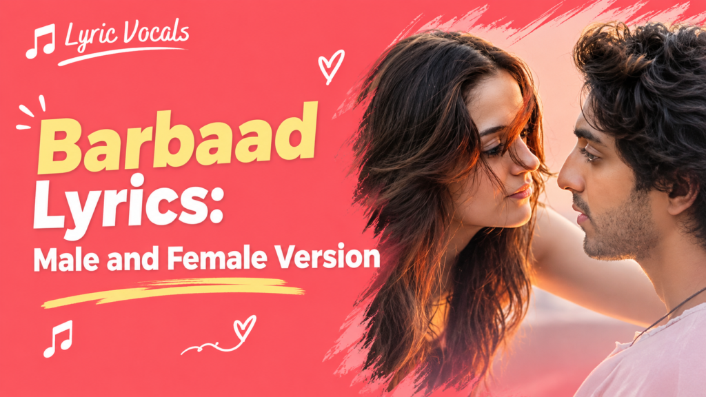 Barbaad Lyrics